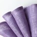 Natural linen napkin set.