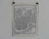 Vintage Map-City of New Orleans-Early 20th Century