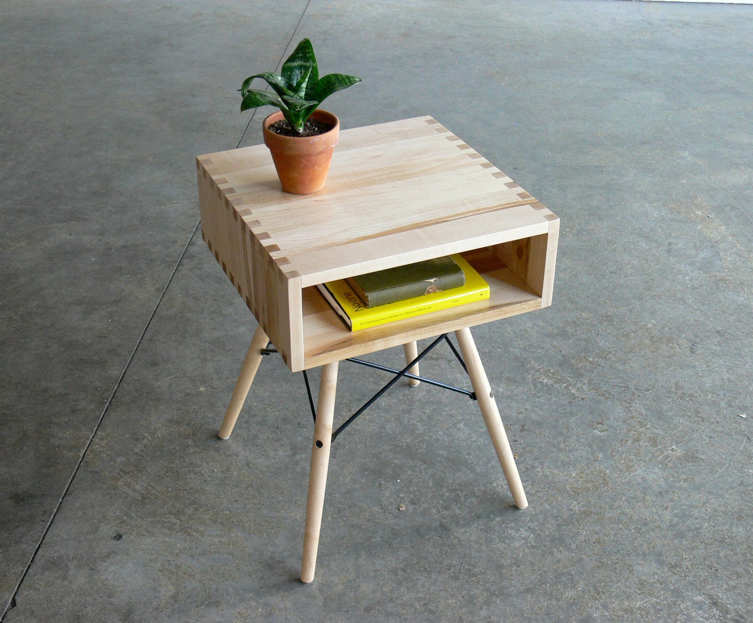 Mid Century Modern Inspired Side Table