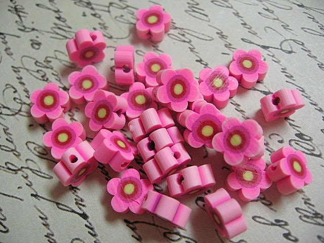 flower shaped beads