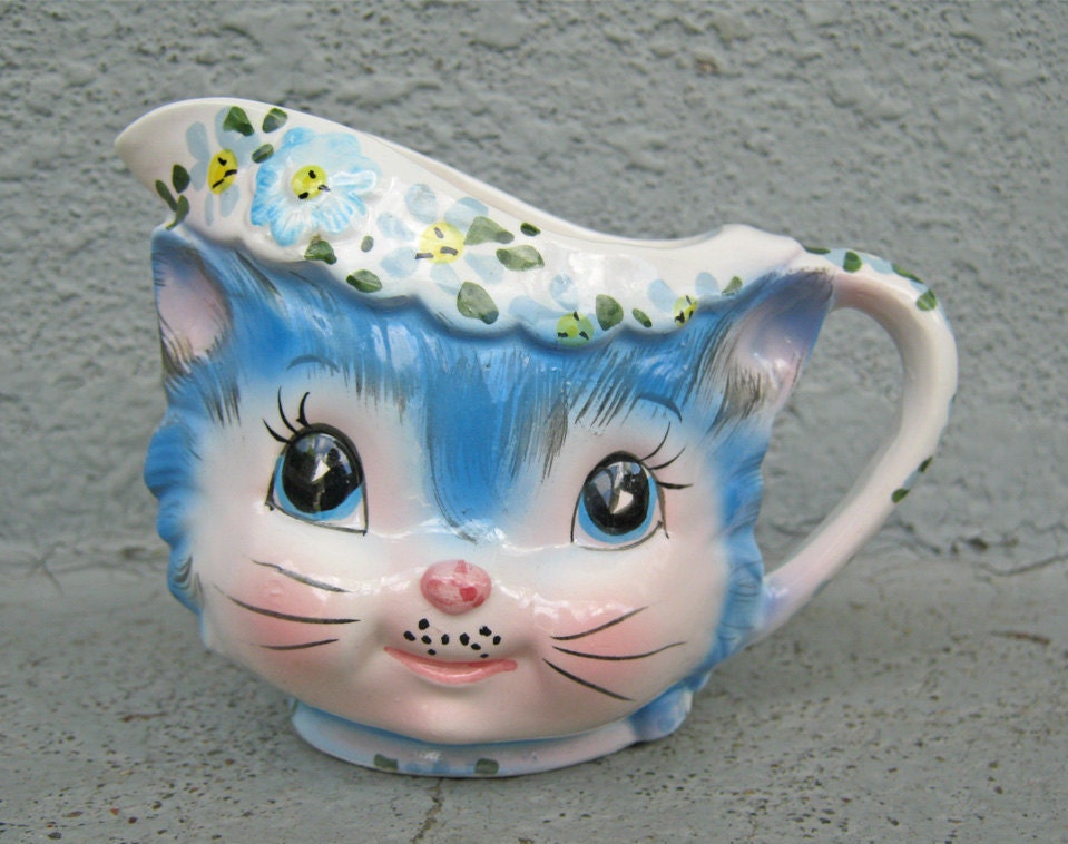 Lefton Miss Priss Kitty Creamer