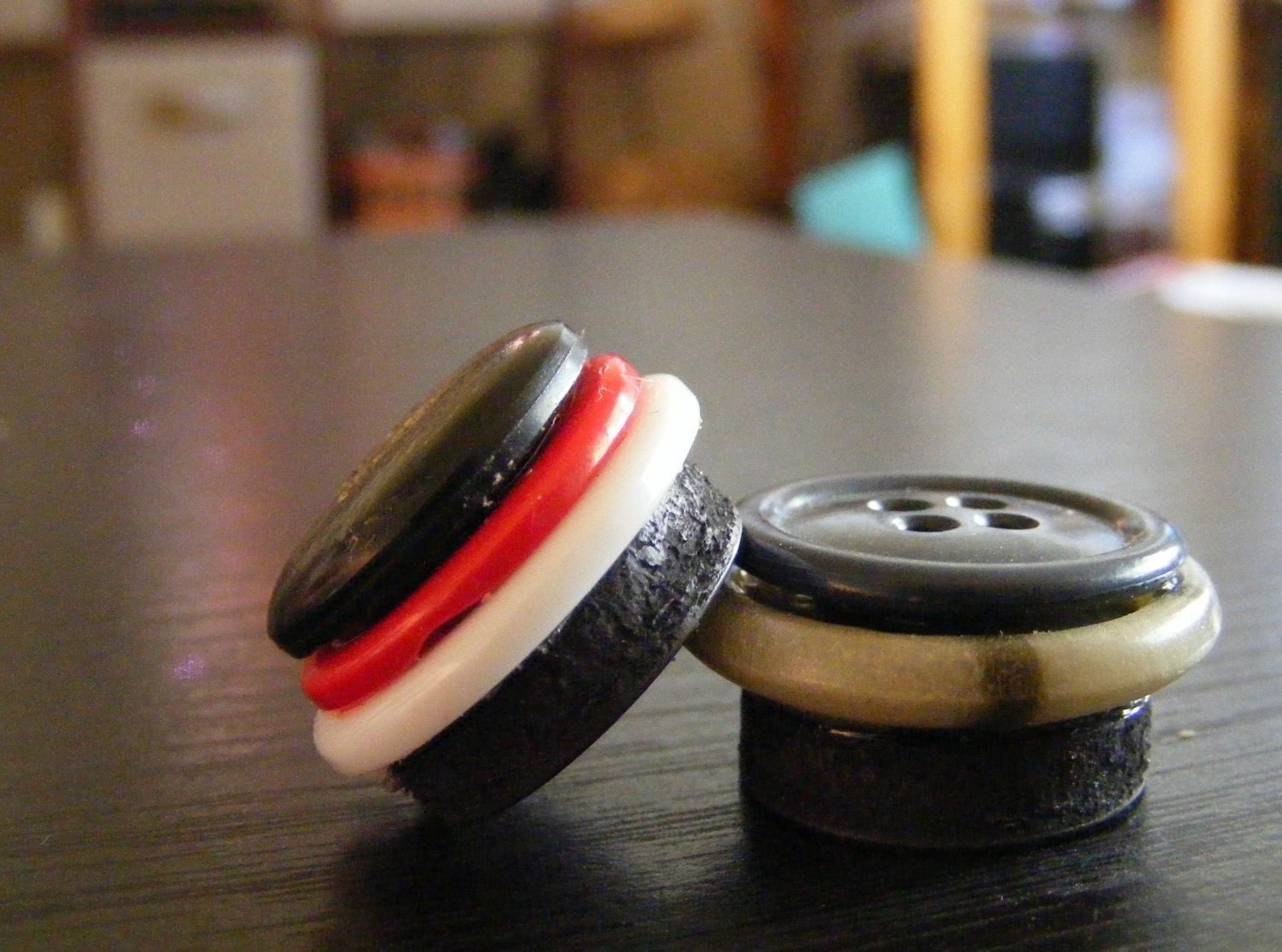 Old and New Again Button Magnets (Set of Two)