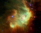 Perseus' Stellar Neighbors 12x12-inch Fine Art Astronomy Photograph