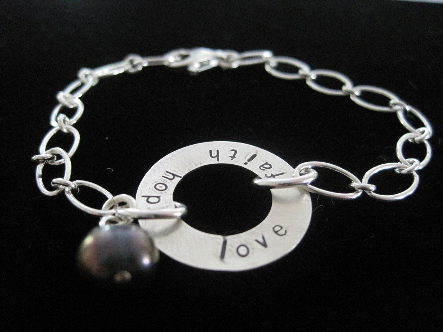 love hope faith bracelet