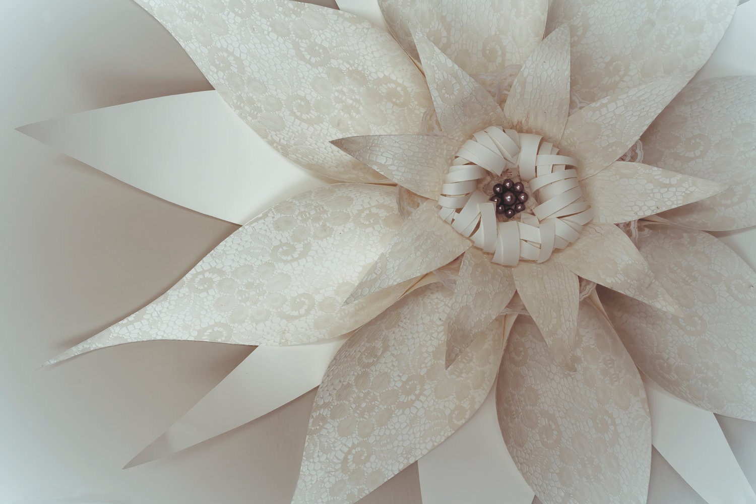 lace paper flower extra large