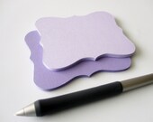 12 Big Bracket cards (4.5 x 3.5 inches) in Pastel Purple and Purple Textured Cardstock A185 Il_170x135