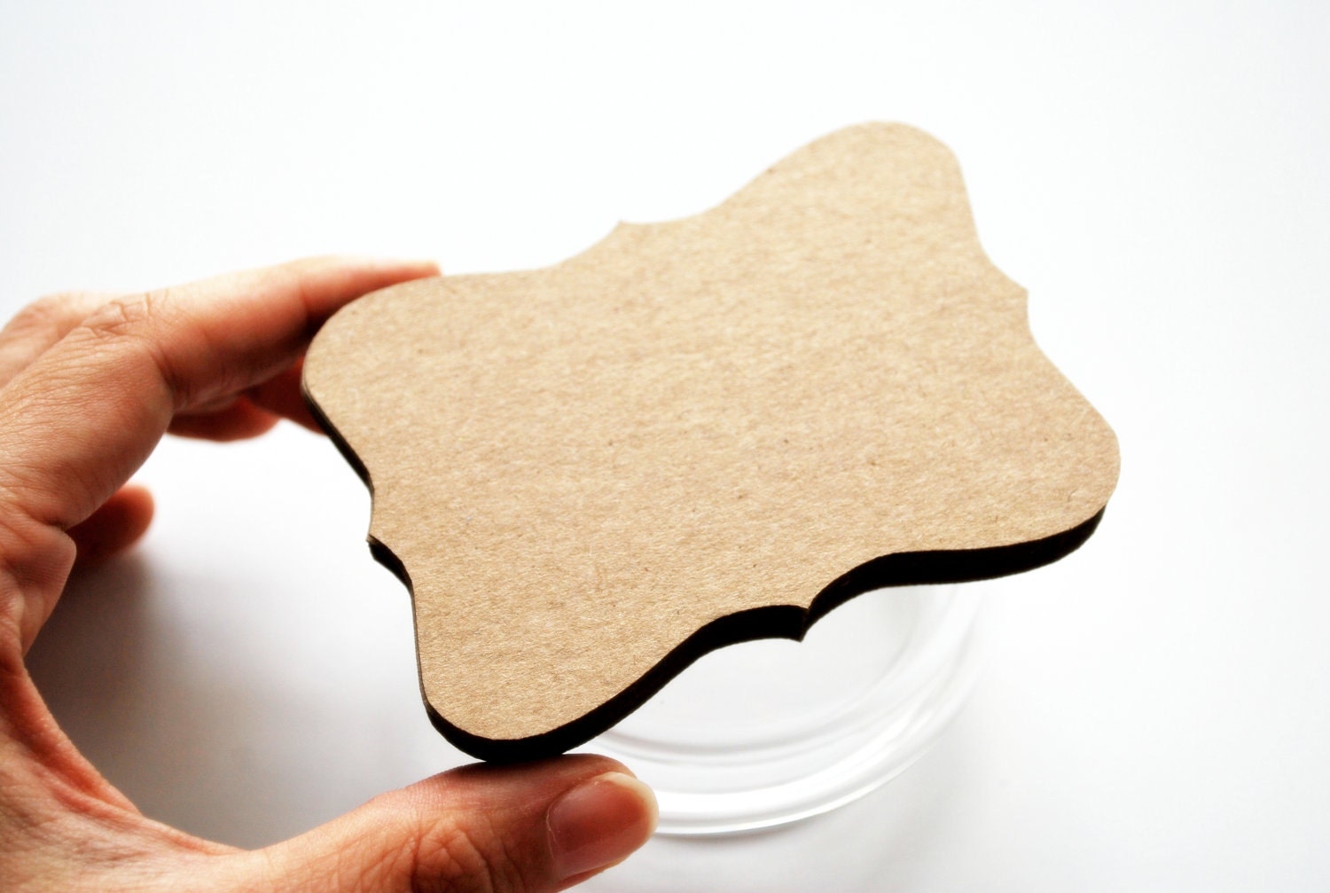 24 Craft Cardstock Bracket cards (3.5 x 2.5 inches) die cuts A197 Il_170x135