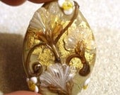 Copper Canyon Focal Lampwork Bead