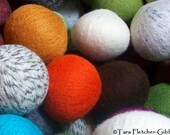 Wool Dryer Balls - Pick your Own Scent & Colors Set of 10 Eco Friendly - Can be Scented or Unscented