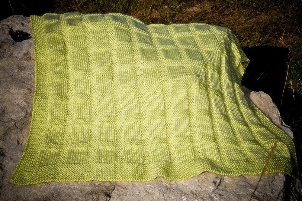 Spring Bud Baby Blanket