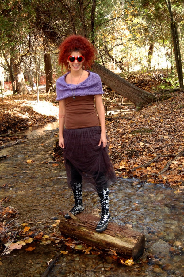 Lavender Cowl