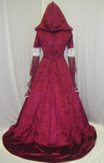 medieval handfasting renaissance dress custom made