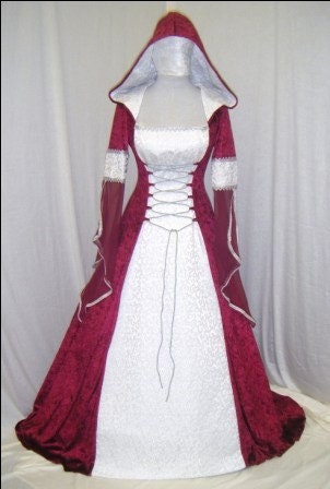 medieval handfasting renaissance dress custom made