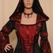 medieval renaissance VAMPIRE HALLOWEEN wedding handfasting dress custom made