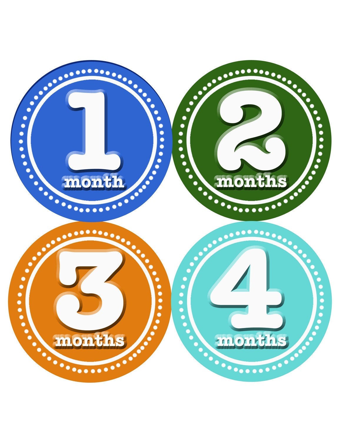 Monthly Baby Onesie Stickers Baby Month Stickers Baby Boy Stickers Monthly Onesie Stickers Baby Shower Gift Photo Prop Milestone Stickers