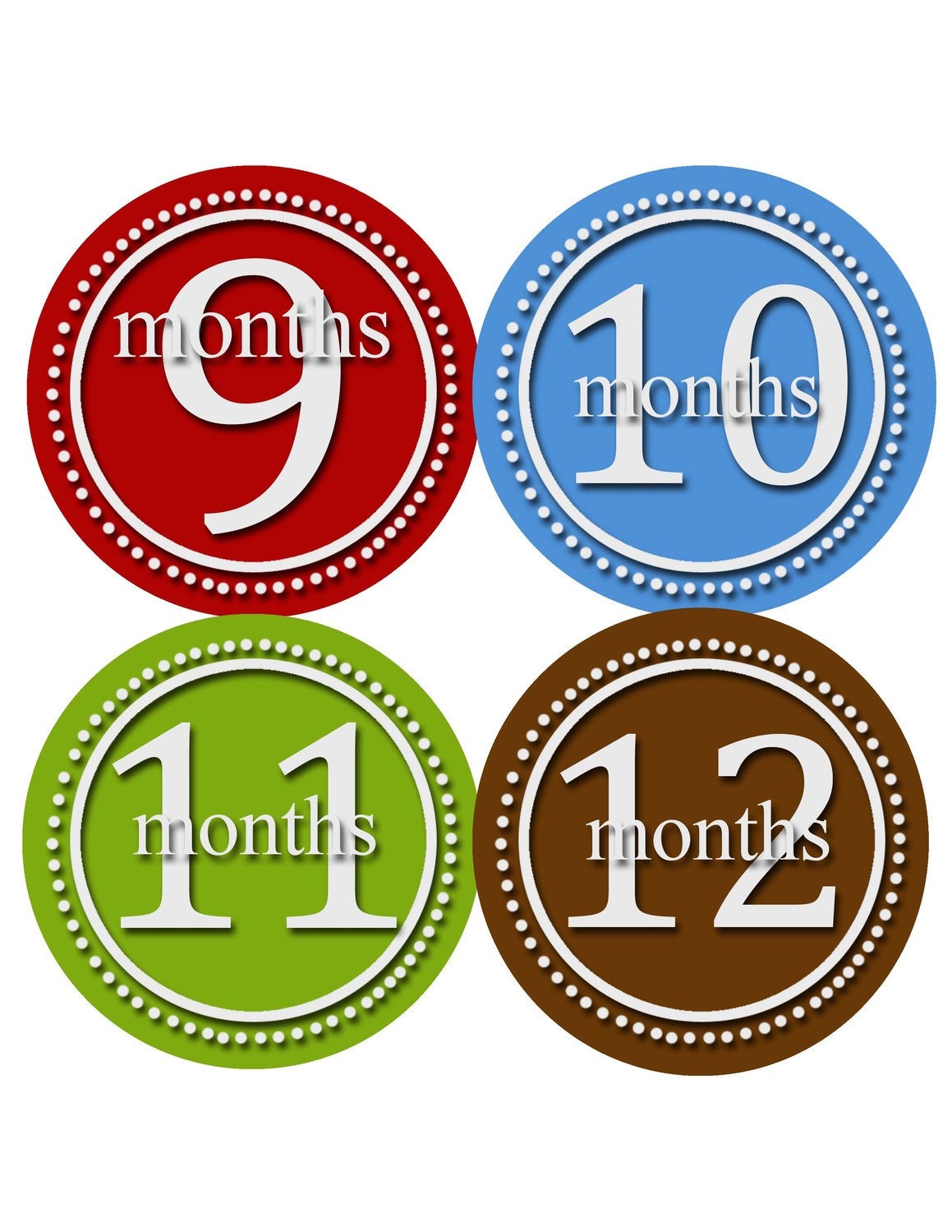 Baby Month Stickers Baby Boy Monthly Onesie Stickers Monthly Baby Sticker Boy Baby Shower Gift Photo Prop Baby Milestone