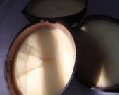 Natural Coconut Shell soy candle in Pina-Colada by candlekitty on Etsy