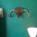 Bicycle Saddle Ram's-Head Sculpture