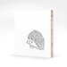 Mr Hedgehog (Limited Edition Print on Bamboo)