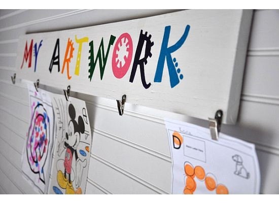 Children Artwork Display Hanger- (MY ARTWORK)