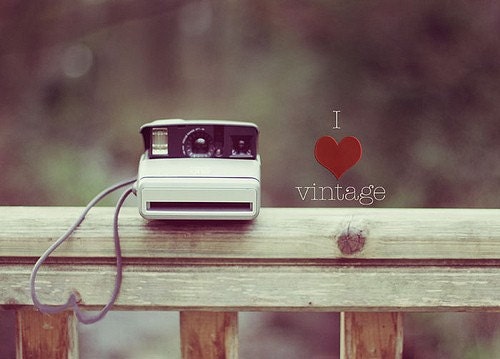 I love vintage 8 x 10 Fine Art Photograph