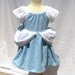 Cinderella Inspired Princess Beach Cover Up , Custom Made Boutique Outfit Girls Size 1T - 6