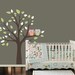 Wall Decal - Owls on a Tree - Baby Nursery Decals