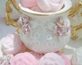 50 Sucre Moule (Molded Sugar) Roses.Colors of choice.The perfect touch for your Tea,Bridal or Baby Shower,Wedding,Reception,Garden Tea Party