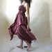 Ethereal fairy gown in purple OOAK