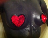 Valentine Vixen Sequin Heart Shaped Pasties