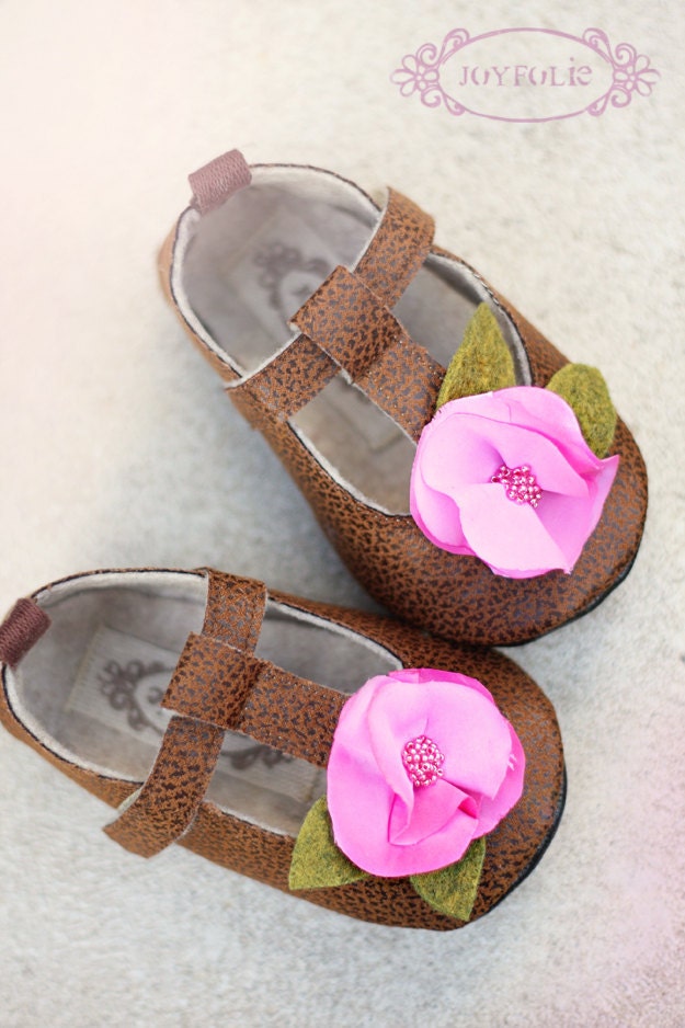 Baby T-strap Bootie / Shoes Pattern PDF