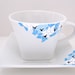 Mosaic Birds in Flight Teacup and Saucer