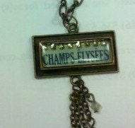Champs-Élysées Necklace in Copper with Real Swarovski Crystals