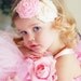 Everyday Princess headband  babies toddler girls couture