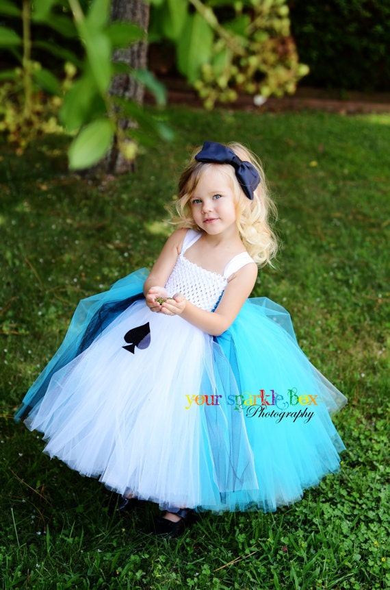 Alice in Wonderland Costume Tutu Dress