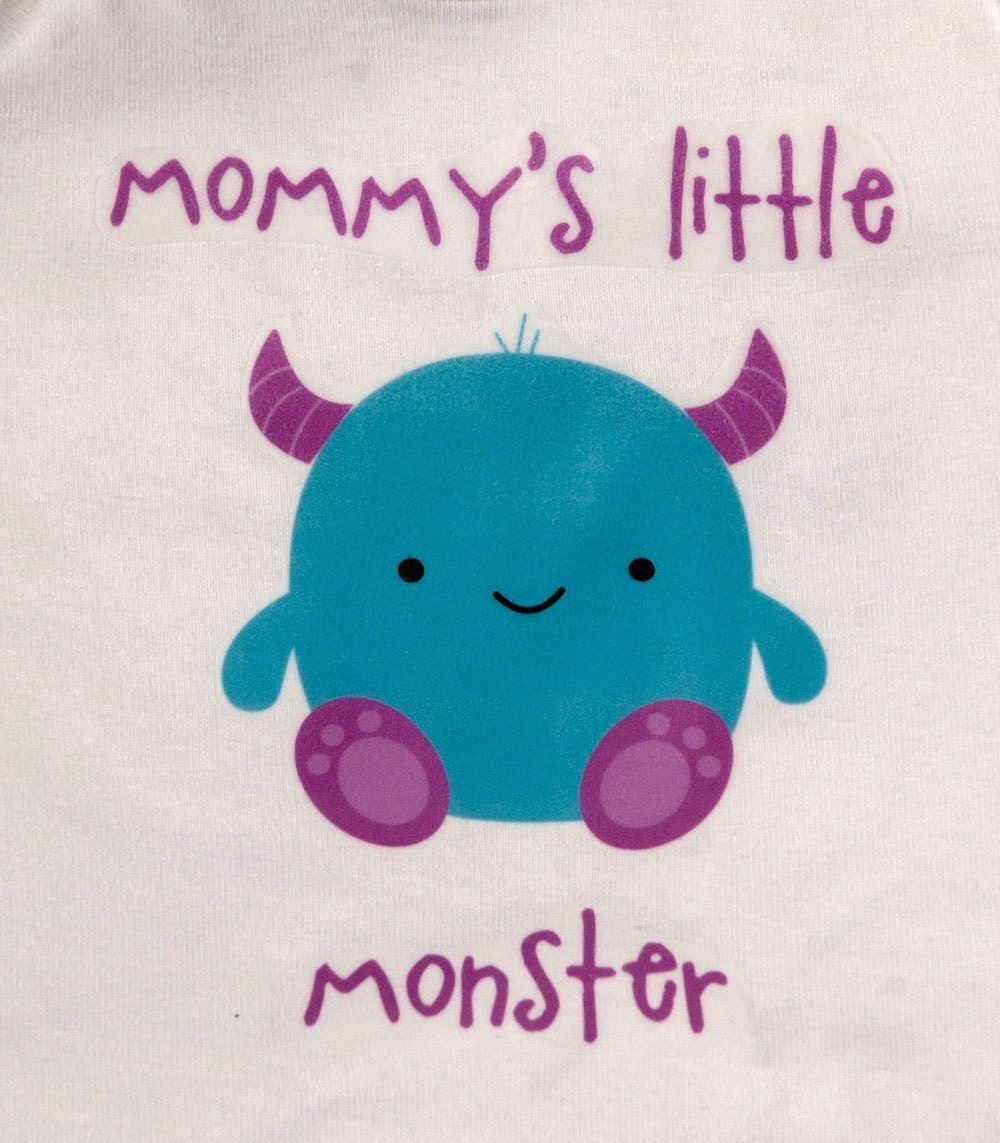 halloween blue monster baby/toddler shirt or bodysuit in sizes NB to youth