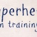 superhero in training baby/toddler shirt or bodysuit in sizes NB to youth