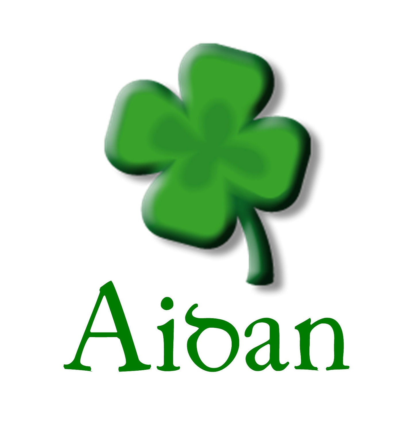 custom name shamrock baby/toddler shirt or bodysuit in sizes NB to youth st. patricks day
