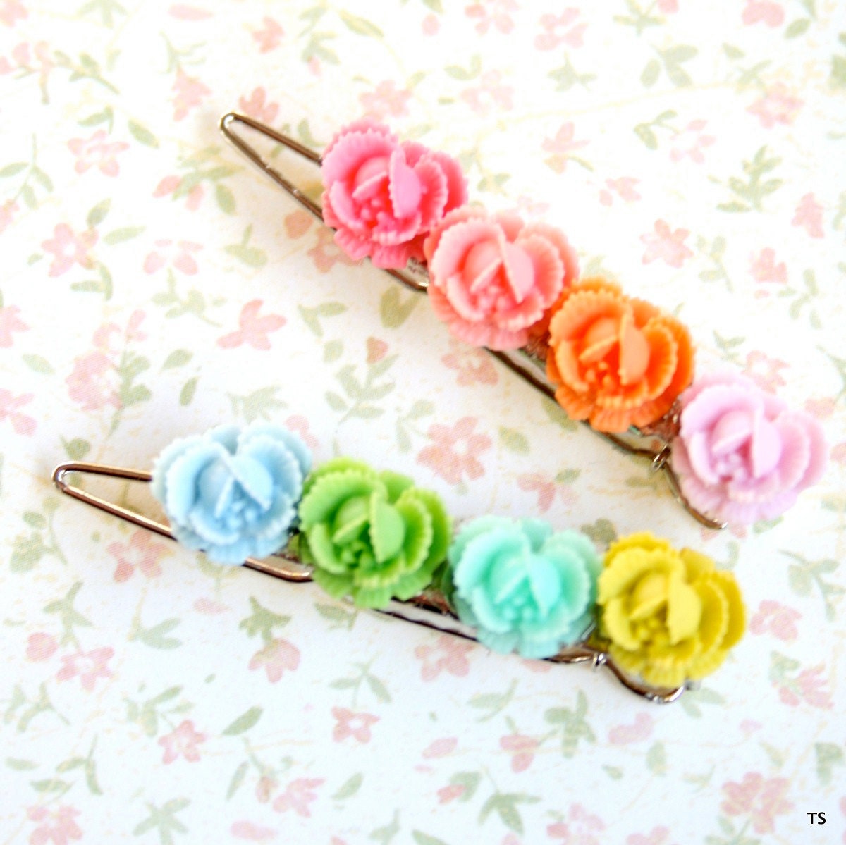 Rainbow  Barrettes