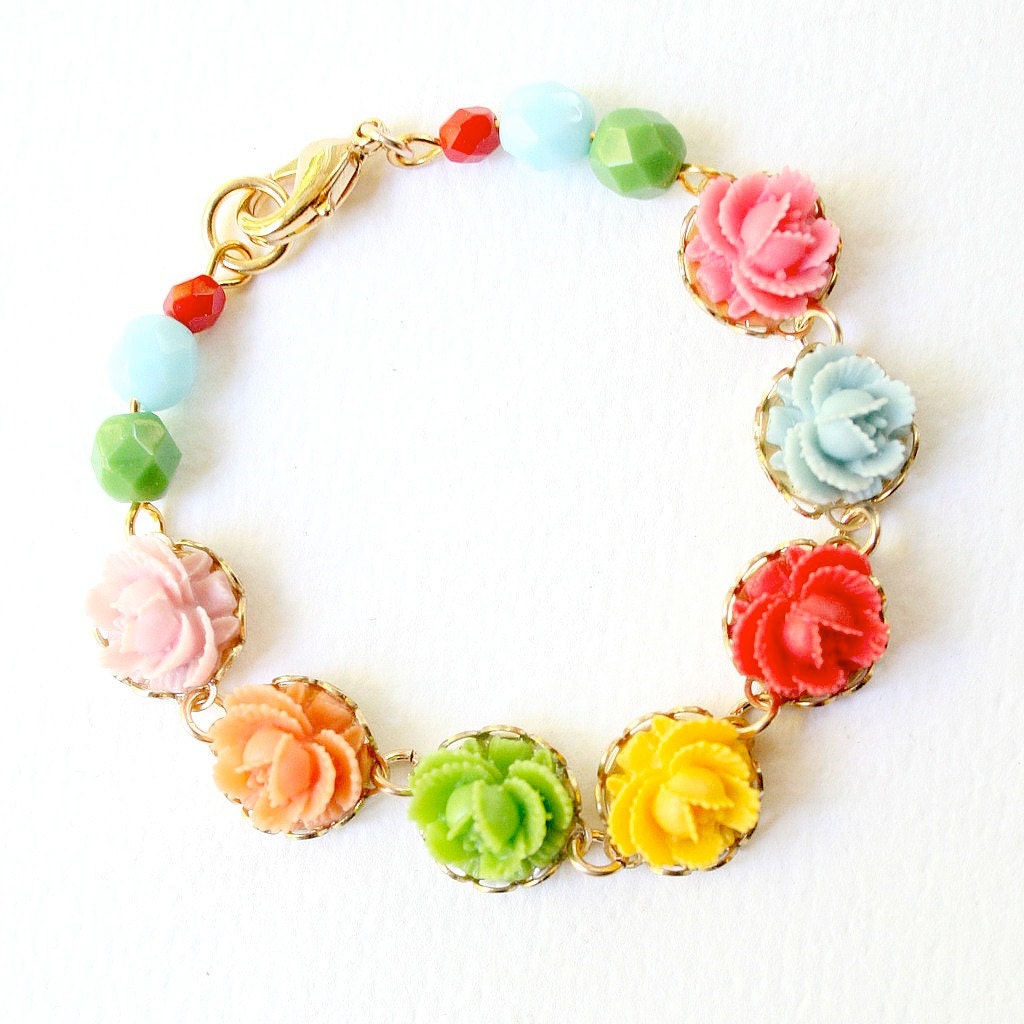 Hopscotch Flower Bracelet