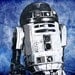 Star Wars R2D2 from the Star Wars Saga Pop Art Print 8 x 10