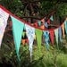 Circus Bunting Fabric Party Flags size X-Large