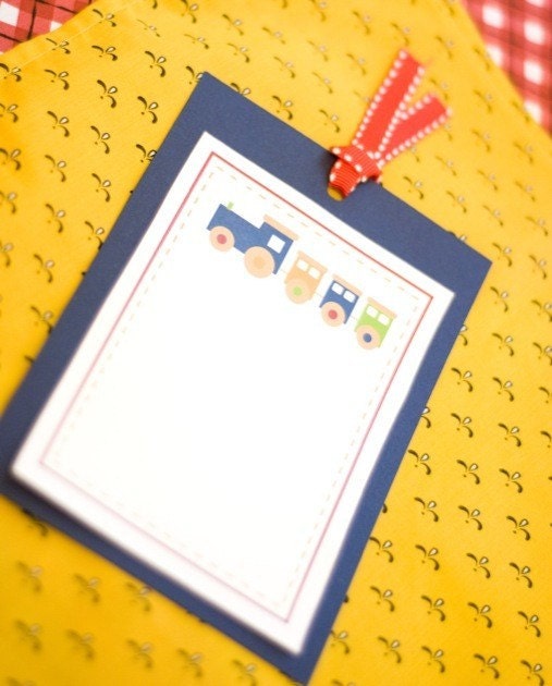 PRINTABLE THANK YOU - Train Birthday Party Collection by Love The Day