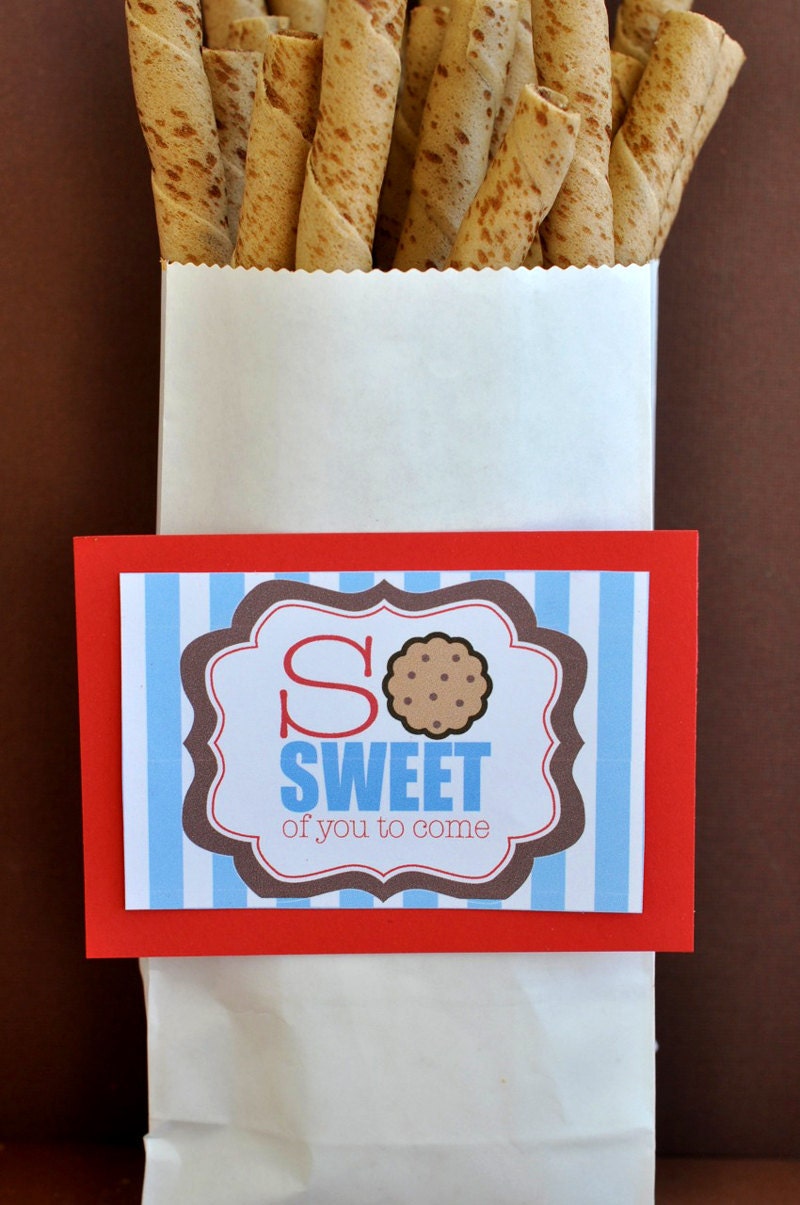 Milk & Cookie Birthday PRINTABLE Party Full Birthday Collection by Love The Day