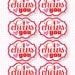 Valentine PRINTABLE 'I Chews You' Tag by Love The Day