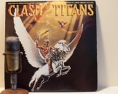 Clash of the Titans Vinyl Record Album Motion Picture Soundtrack (Rare PROMO copy - 1981 MGM Records)