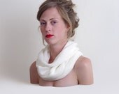 Beautiful white scarf