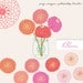 CLIP ART and Photoshop brushes - Bloom - for commercial and personal use