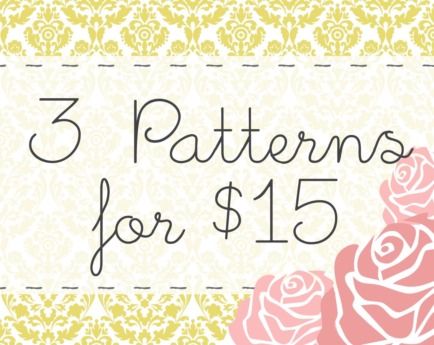 Pick Three Child Patterns for 15