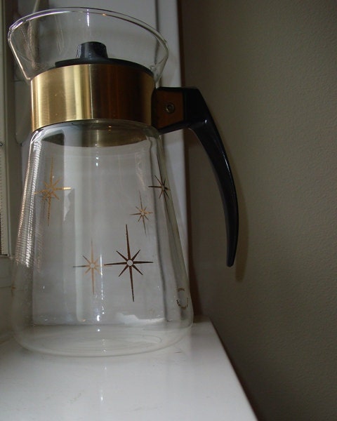 Starburst Pyrex Coffee Server